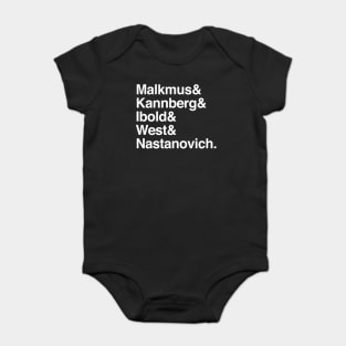 Pavement band names list design Baby Bodysuit